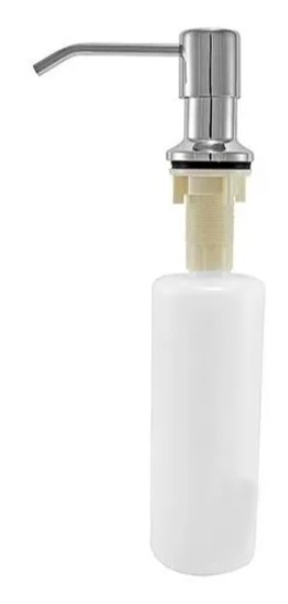 Dispenser Detergente Inox De Embutir Na Bancada