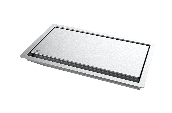 Porta Tomada De Embutir Inox 3 Tomadas 20a