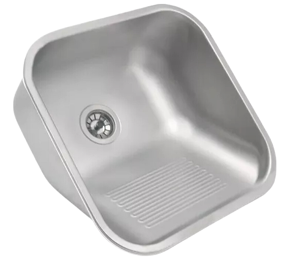 Tanque Inox Embutir Quadrado 400 X 400