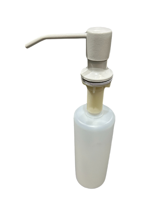 Dispenser Detergente Branco De Embutir Na Bancada 500ml