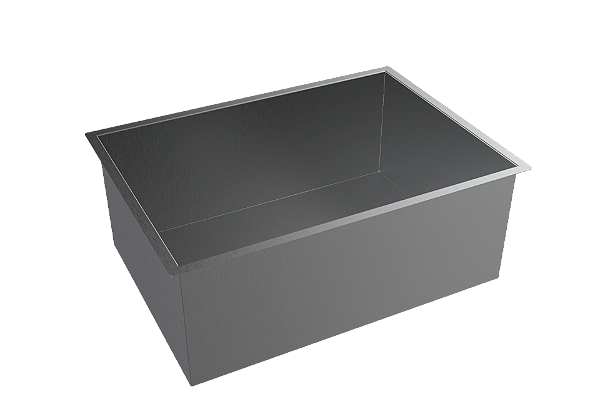 Cuba Inox Embutir Quadrada Gourmet 500 X 350