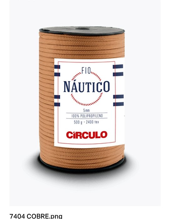 Fio Náutico 5 mm Circulo Cobre 7404