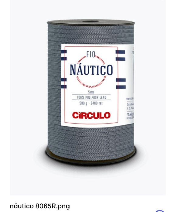 Fio Náutico 5 mm Circulo Granizo 8065