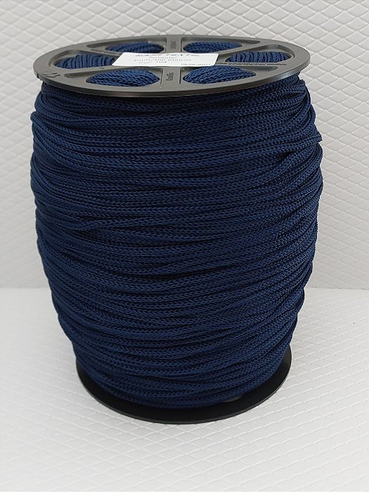 FIO DE POLIÉSTER HASSTEXTIL 3MM  AZUL MARINHO Nº 104