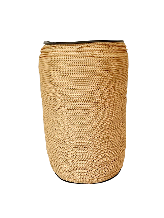 FIO DE POLIÉSTER TZ TEXTIL 4MM C/ 500 MTS  PALHA (8165)