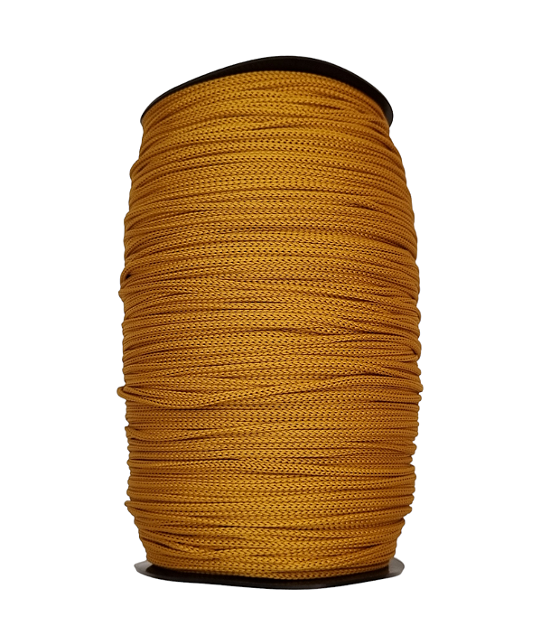FIO DE POLIÉSTER TZ TEXTIL 4MM C/ 500 MTS MOSTARDA OURO (936)