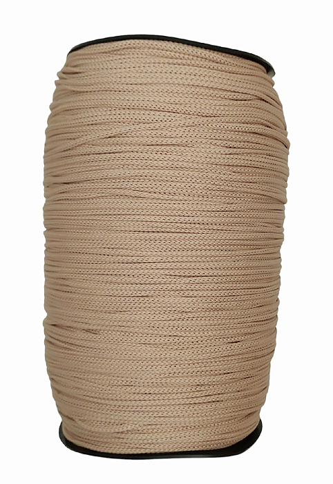 FIO DE POLIÉSTER TZ TEXTIL 4MM C/ 500 MTS AREIA/BAUNILHA (914)