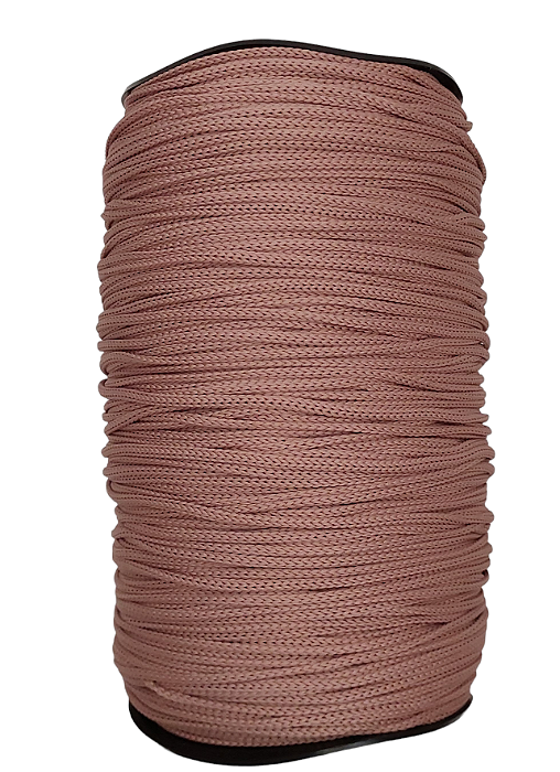FIO DE POLIÉSTER TZ TEXTIL 4MM C/ 500 MTS ROSA NUDE (8184)