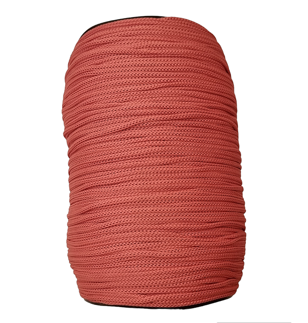 FIO DE POLIÉSTER TZ TEXTIL 4MM C/ 500 MTS  BLUSH ROSA (0884)