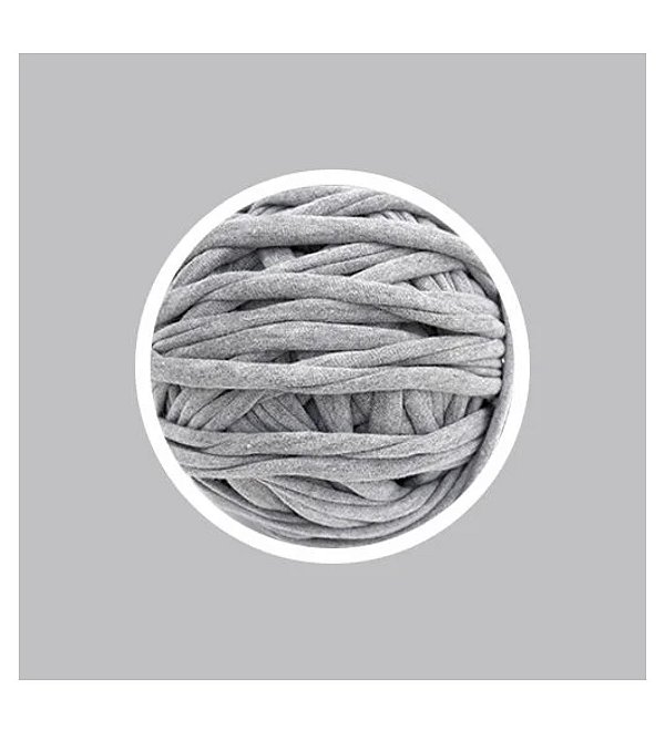 FIO DE MALHA PREMIUM KIKI ANTIPILLING 33MM - CINZA MESCLA CLARO - 500gr