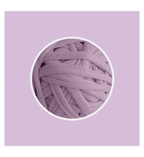 FIO DE MALHA PREMIUM KIKI ANTIPILLING 33MM - LILÁS CLARO - 500gr