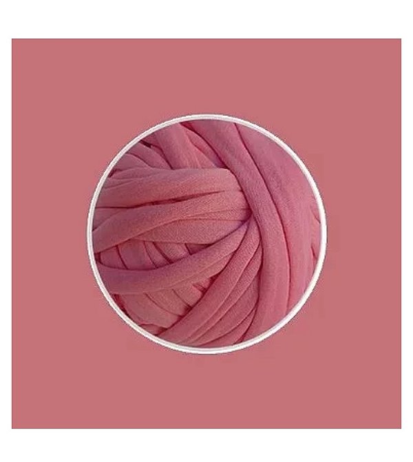 FIO DE MALHA PREMIUM KIKI ANTIPILLING 33MM - ROSA ANTIGO - 500gr
