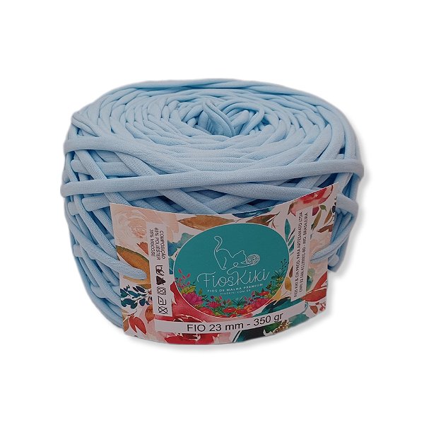 FIO DE MALHA PREMIUM KIKI ANTIPILLING 23MM - AZUL BB - 350gr