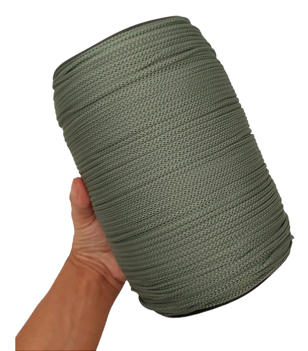 FIO DE POLIÉSTER TZ TEXTIL 4MM C/ 500 MTS VERDE ANTIGO (991)