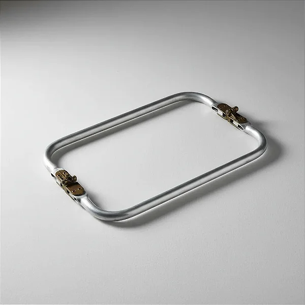 Alça Fecho Tubular Boca de Lobo para Bolsas C/ 25 cm