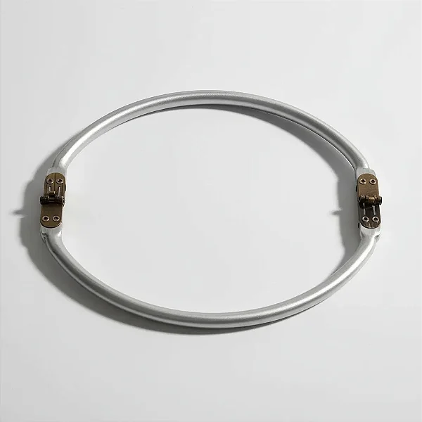 Alça Fecho Tubular Boca de Lobo para Bolsas C/ 20 cm ( OVAL )