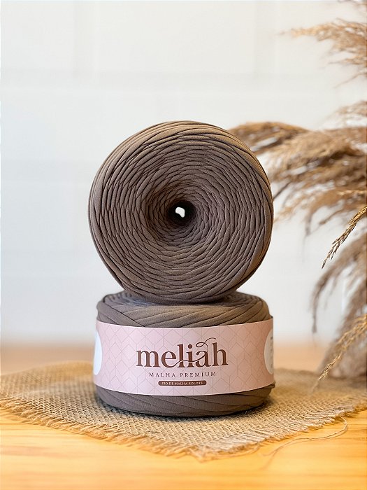 FIO DE MALHA PREMIUM MELIAH  ANTI-PILLING 35 MM COR  - FUMAÇA 500 g