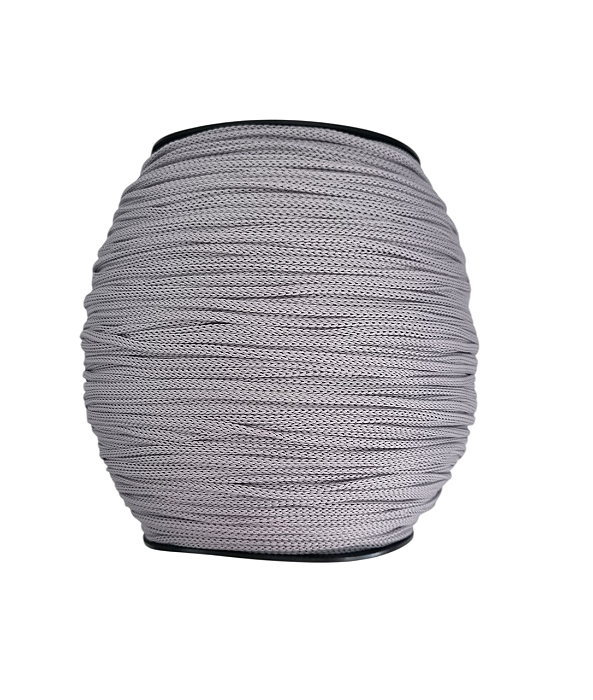 FIO DE POLIÉSTER HASSTEXTIL 4MM C/ 400 MT PRATA Nº 158