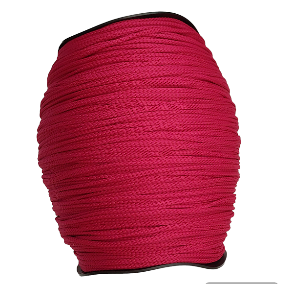 FIO DE POLIÉSTER HASSTEXTIL 4MM C/ 400 MT PINK Nº 161