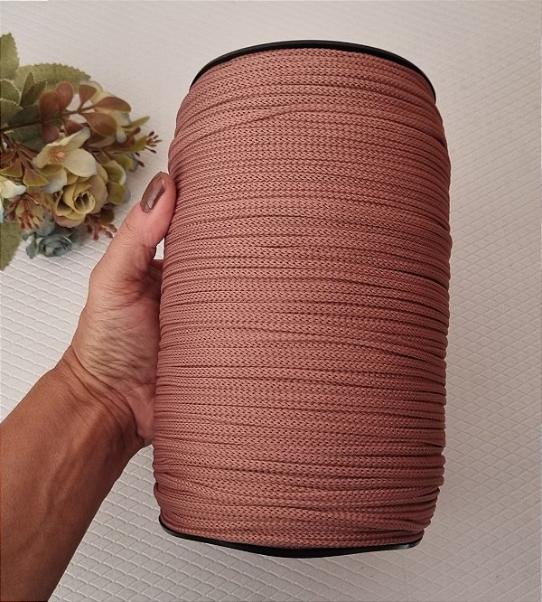 FIO DE POLIÉSTER TZ TEXTIL 5MM C/ 340 MTS ROSA JAMBO