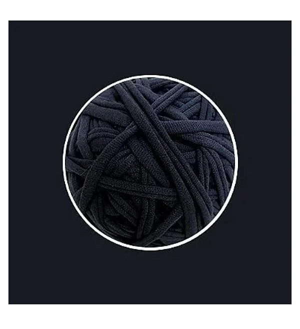 FIO DE MALHA PREMIUM KIKI ANTIPILLING 33MM - PRETO - 500gr