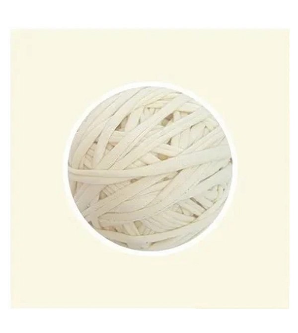 FIO DE MALHA PREMIUM KIKI ANTIPILLING 33MM - OFF NATURAL CRU - 500gr