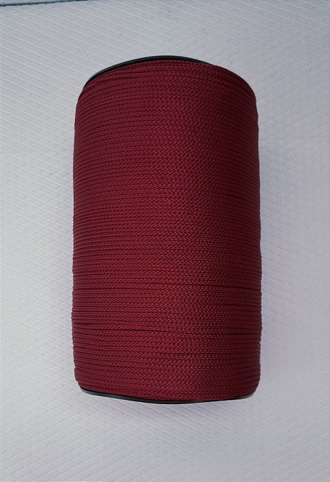 FIO DE POLIÉSTER TZ TEXTIL 4MM C/ 500 MTS MARSALA 8173