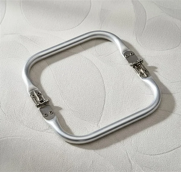 Alça Fecho Tubular Boca de Lobo para Bolsas C/ 15 cm