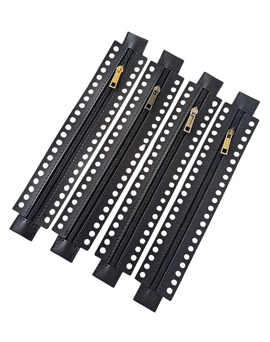ZIPER ESTREITO PRETO M (5X25) Unidade