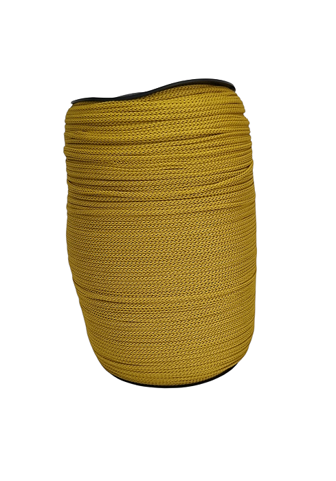 FIO DE POLIÉSTER TZ TEXTIL 4MM C/ 500 MTS MOSTARDA 0917