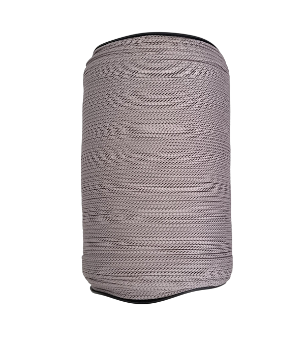 FIO DE POLIÉSTER TZ TEXTIL 4MM C/ 500 MTS CINZA CLARO 8221