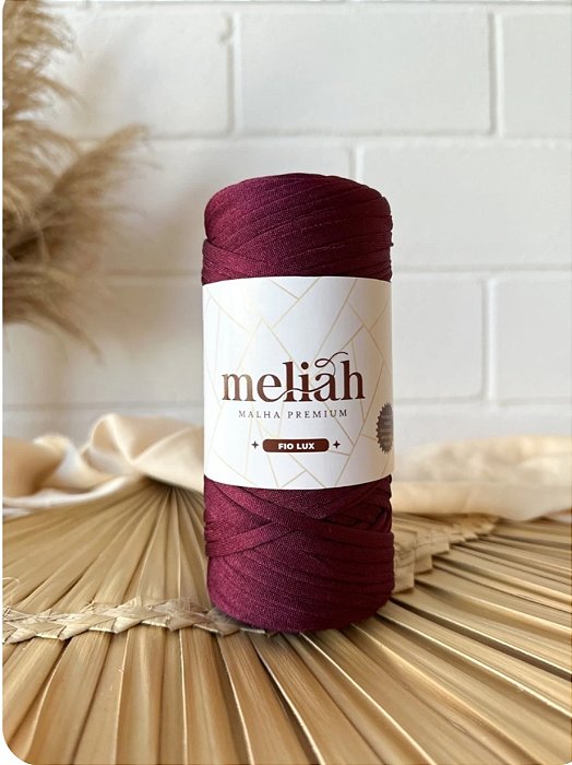 Fio Lux - FIO DE MALHA PREMIUM MELIAH - cor: AMEIXA NEGRA