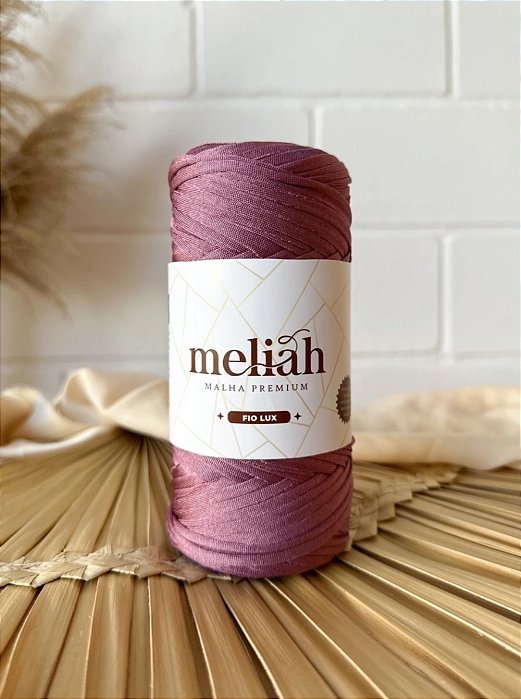Fio Lux - FIO DE MALHA PREMIUM MELIAH - cor: ROSA PROVENCE