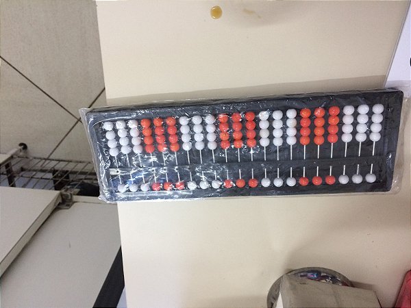 Soroban Adaptado 21 Colunas Matemática para Deficientes Visuais