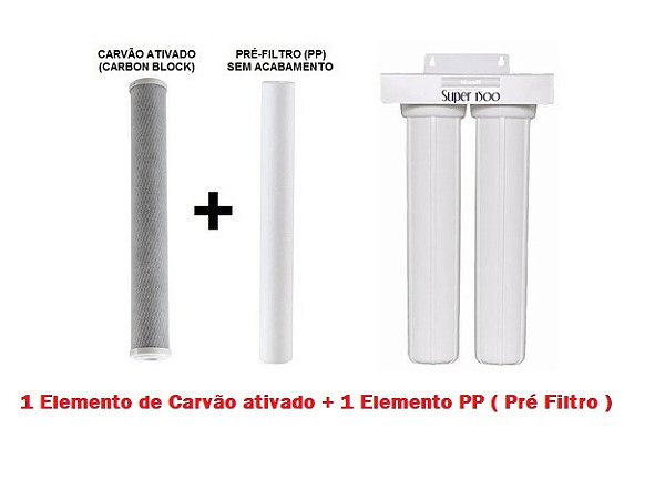 Elementos filtrantes Filtro Hoken Super 1500 ( Par )