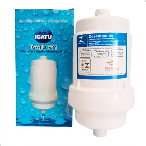 Filtro declorador Igatu 731 Rosca ½" Multiuso