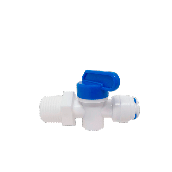 Registro 1/2 polegada para mangueiras de 1/4"