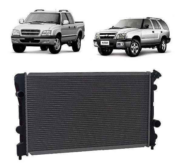 Radiador S10 Blazer Gasolina Flex 1995 2011