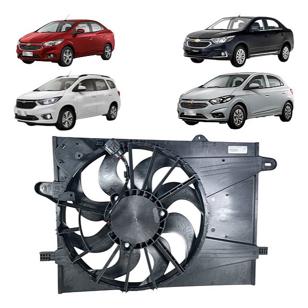 Ventoinha Onix Cobalt Spin Prisma Manual 1.0 1.4 1.8 Com Ar