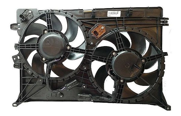 Ventoinha Dupla Radiador Fiat Toro Jeep Renegade Diesel