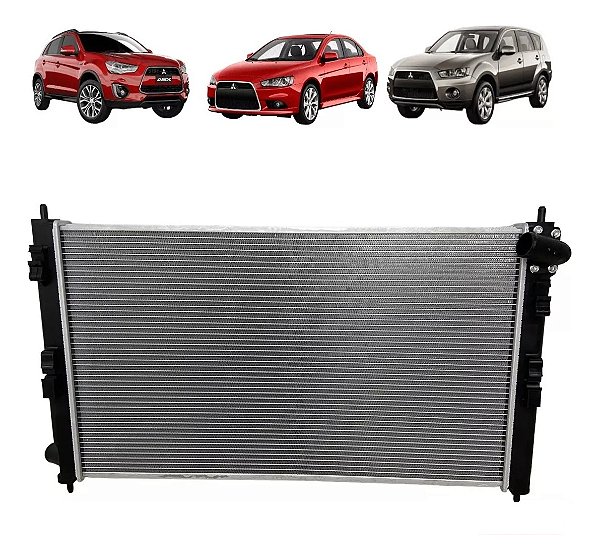 Radiador Mitsubishi Asx 2010 / Outlander 2007 / Lancer 2007