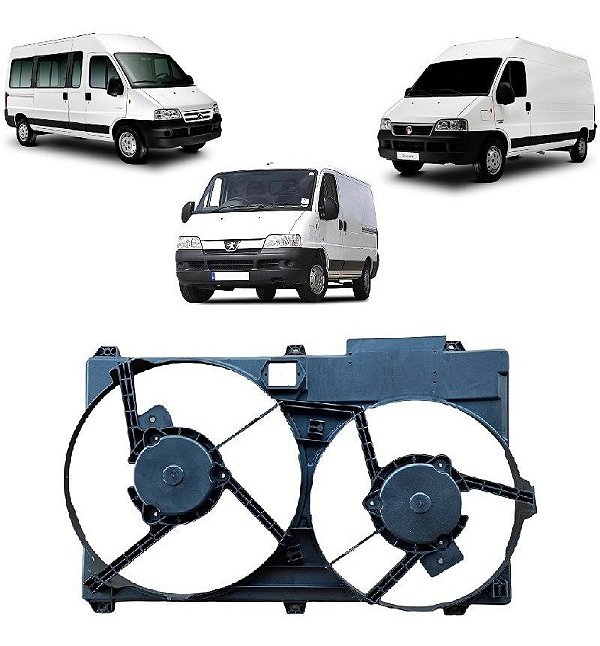 Defletor Ventoinha Ducato Jumper Boxer 2009-2019 C/s Ar