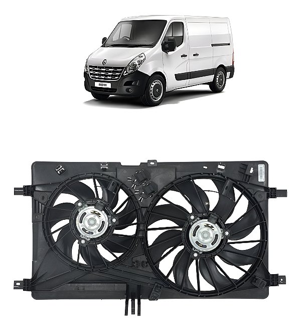 Ventoinha Renault Master 2.3/2.5 2013 À 2025 Original
