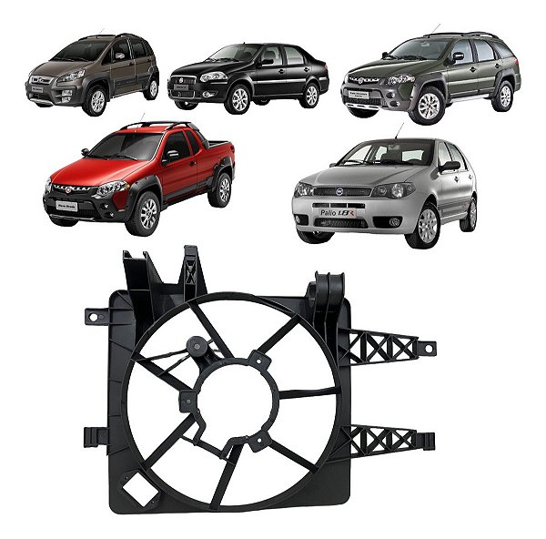 Defletor Ventoinha Palio/siena/strada/idea 1.8 (sis. Bher)