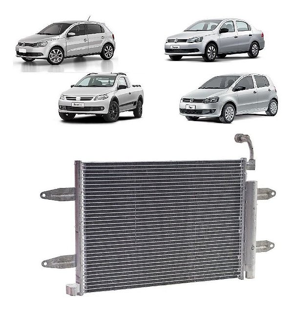 Condensador Gol Saveiro Voyage G5 G6 G7 G8 Fox Polo Original