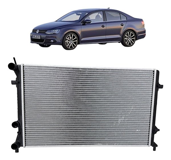Radiador Jetta Comfortline 2.0 Manual Automático 2011 À 2015