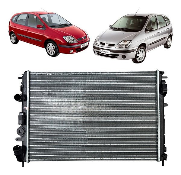 Radiador Renault Scenic Com Ar 1999 À 2007