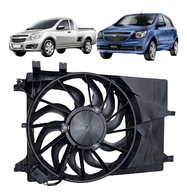 Ventoinha Agile Montana 1.4 C/ar Original Gmv