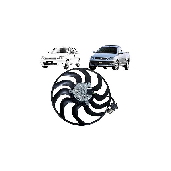 Ventoinha Montana Novo Corsa 1.0 1.4 1.8 C/ar Original Gm