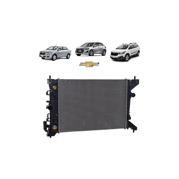Radiador Spin Prisma Onix Cobalt  Automático 2017 À 2019 Gm
